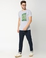 Shop Men's Grey Adventure On Typography T-shirt-Design
