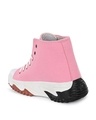 Shop Women's Pink Color Blocked Hip Hop Casual Shoes