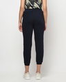 Shop Women's Navy Relaxed Fit Joggers-Design
