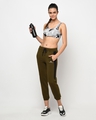 Shop Women's Olive Relaxed Fit Joggers