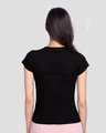Shop Agree With Me Half Sleeve Printed T-Shirt (DL) Black-Design