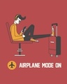 Shop Airplane Mode On Full Sleeve T-Shirt-Full