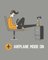 Shop Airplane Mode On Full Sleeve T-Shirt-Full
