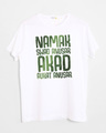 Shop Akad Aukat Anusar Half Sleeve T-Shirt-Front