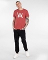 Shop Alan Walker Half Sleeve T-Shirt (GID)-Full
