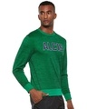 Shop Men Green Printed Slim Fit Sweatshirt-Full