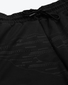 Shop Men Black Geometric Printed Slim Fit Sports Shorts-Full