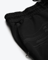 Shop Men Black Geometric Printed Slim Fit Sports Shorts