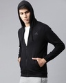 Shop Men Black Slim Fit Sweatshirt-Design