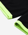 Shop Men Black Solid Slim Fit Mid Rise Sports Shorts