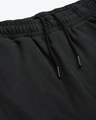 Shop Men Black Solid Slim Fit Pure Cotton Training Track Pants-Full