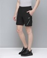Shop Men Black Solid Slim Fit Sports Shorts-Design