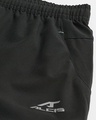 Shop Men Black Solid Slim Fit Sports Shorts