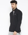 Shop Men Black Slim Fit Jacket-Design