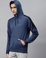 Shop Men Blue Slim Fit Sweatshirt-Design