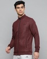 Shop Men Red Slim Fit Sweatshirt-Design