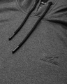 Shop Men Grey Self Design Slim Fit Sweatshirt-Full