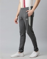 Shop Men Charcoal Grey Solid Track Pants-Design