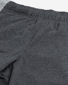 Shop Men Charcoal Grey Solid Track Pants-Full