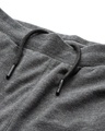 Shop Men's Charcoal Grey Solid Slim Fit Track Pants-Full