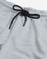 Shop Men Grey Black Colourblocked Training Track Pants-Full