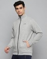 Shop Men Grey Slim Fit Sweatshirt-Design