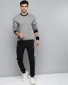 Shop Men Grey Slim Fit Sweatshirt
