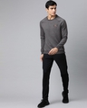 Shop Men Grey Slim Fit Sweatshirt