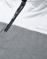 Shop Men Grey Color Block Slim Fit Sweatshirt-Full