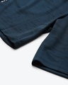Shop Men Navy Blue Black Printed Slim Fit Sports Shorts