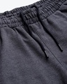 Shop Men Navy Blue Colourblocked Slim Fit Sports Shorts-Full