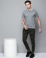 Shop Men Olive Green Camouflage Printed Joggers