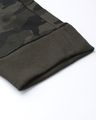 Shop Men Olive Green Straight Fit Camouflage Printed Joggers