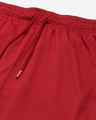 Shop Men Red Slim Fit Mid Rise Sports Shorts-Full