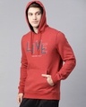 Shop Men Red Slim Fit Sweatshirt-Design