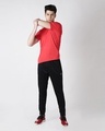 Shop Men's Red Slim Fit T-shirt