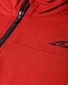 Shop Men Red Slim Fit Sweatshirt-Full