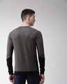 Shop Men's Charcoal Grey Training Slim Fit Sweatshirt-Design