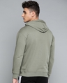 Shop Men's Green Typography Printed Hooded Slim Fit Jacket-Design
