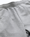 Shop Men's Grey Black Colourblocked Mid Rise Slim Fit Track Pants-Full