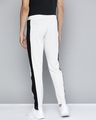 Shop Men's Grey Melange Mid Rise Slim Fit Track Pants-Design