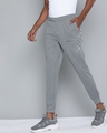 Shop Men's Grey Solid Slim Fit Joggers-Design