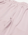 Shop Nari Pink Slim Fit Solid Joggers-Full