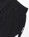 Shop Women Black Solid Slim Fit Running Shorts-Full