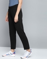 Shop Women Black Solid Track Pants-Design