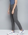 Shop Women Charcoal Grey Solid Track Pants-Design