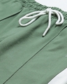 Shop Women Olive Green Solid Slim Fit Track Pants-Full