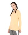 Shop Women's Orange Slim Fit T-shirt-Design
