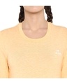 Shop Women's Orange Slim Fit T-shirt-Full