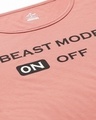 Shop Women's Pink Printed Slim Fit T-shirt-Full